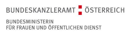 Logo Bundeskanzleramt Bundesministerin für Frauen und Öffentlichen Dienst