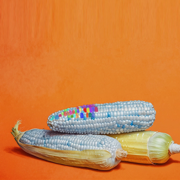 Corn with some dot in color