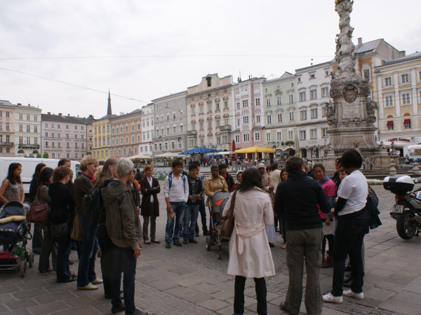 Präenstaion Hauptplatz Linz