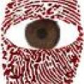 Fingerabdruck mit Auge
