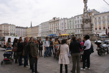 Präenstaion Hauptplatz Linz