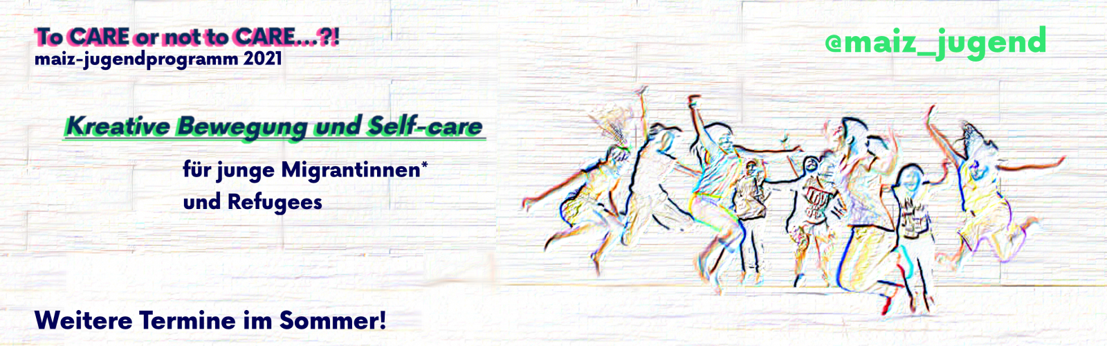 Bewegung und Self-care Stunden maiz_Jugend