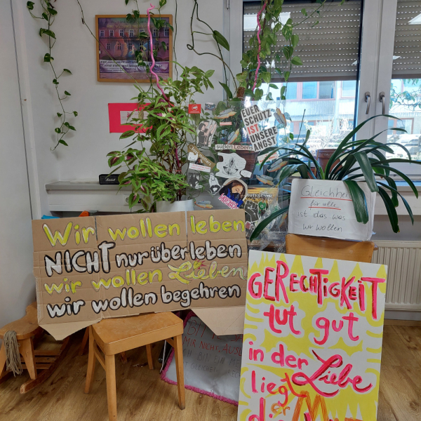 Transparente über gutes Leben und Gerechtigkeit