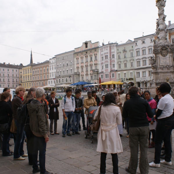 Präenstaion Hauptplatz Linz