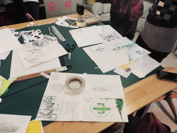 Zine Workshop bei Potato Publishing