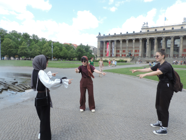 In Berlin unterwegs