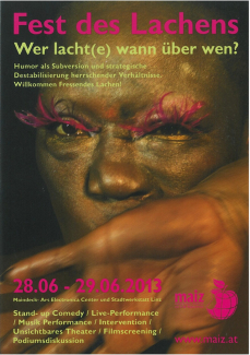 Plakat Fest des Lachens